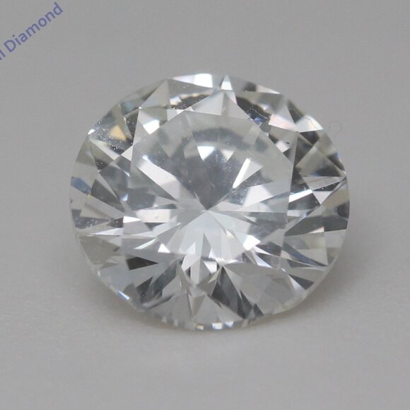 Round Diamond Pendant 14K Yellow Gold (2.01 Ct H Vs2) Egl C54200017 - Picture 4 of 7